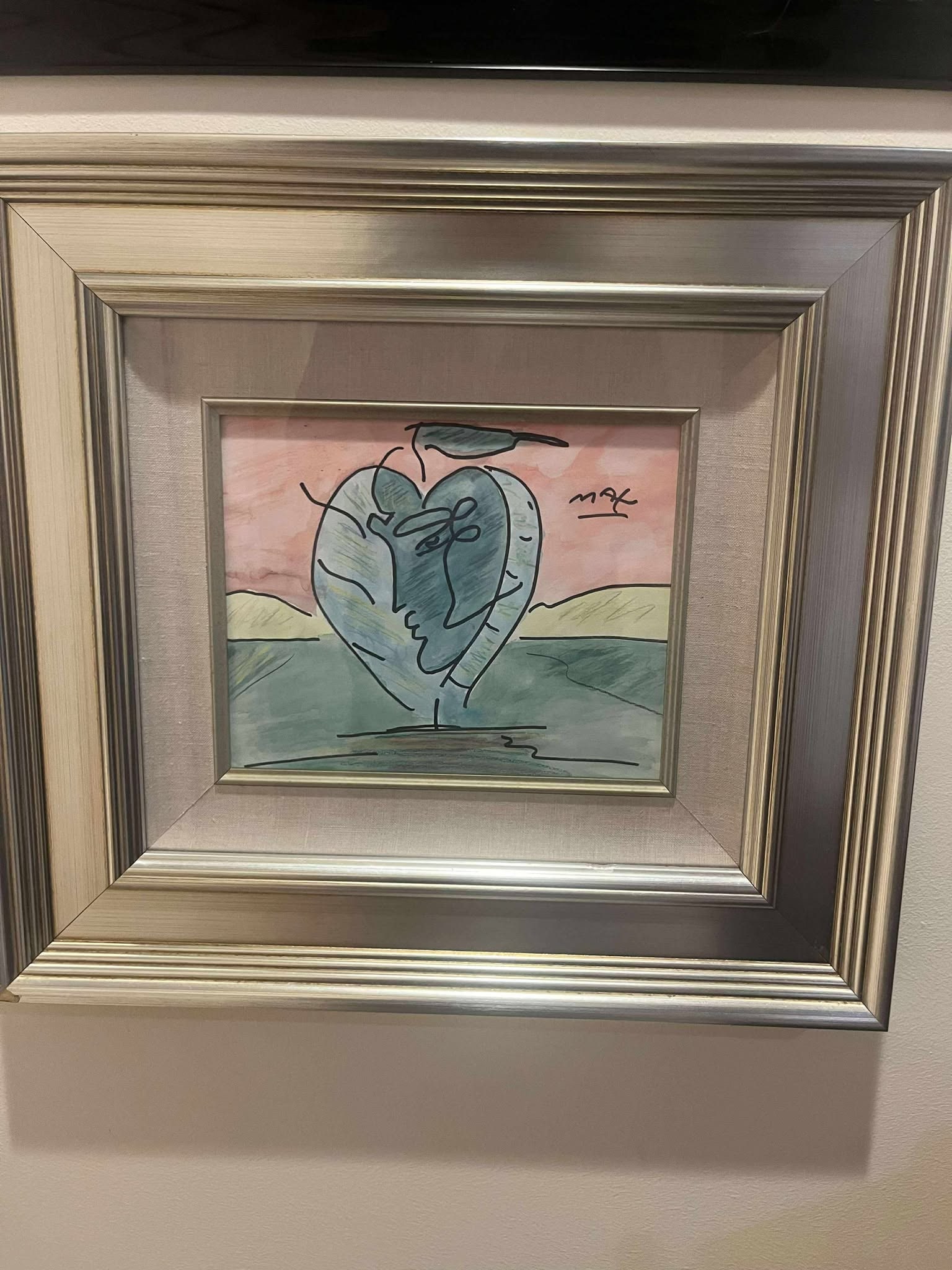 Peter Max apple face: Peter Max apple face No Paperwork