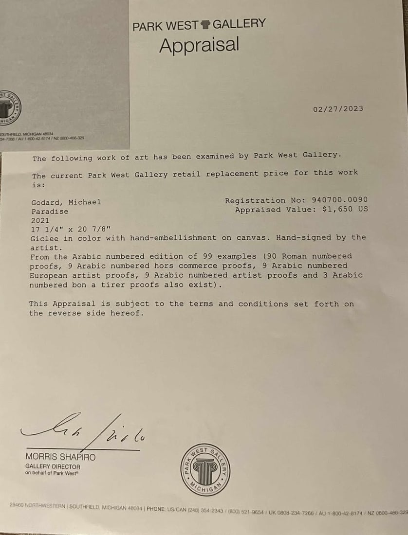 Michael Godard Paradise - 3