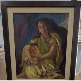 Maria Bertran woman sitting