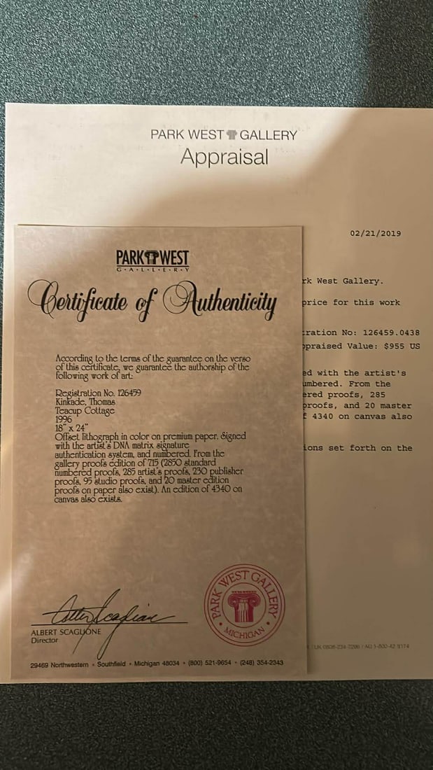 Thomas Kinkade Teacup Cottage - 2