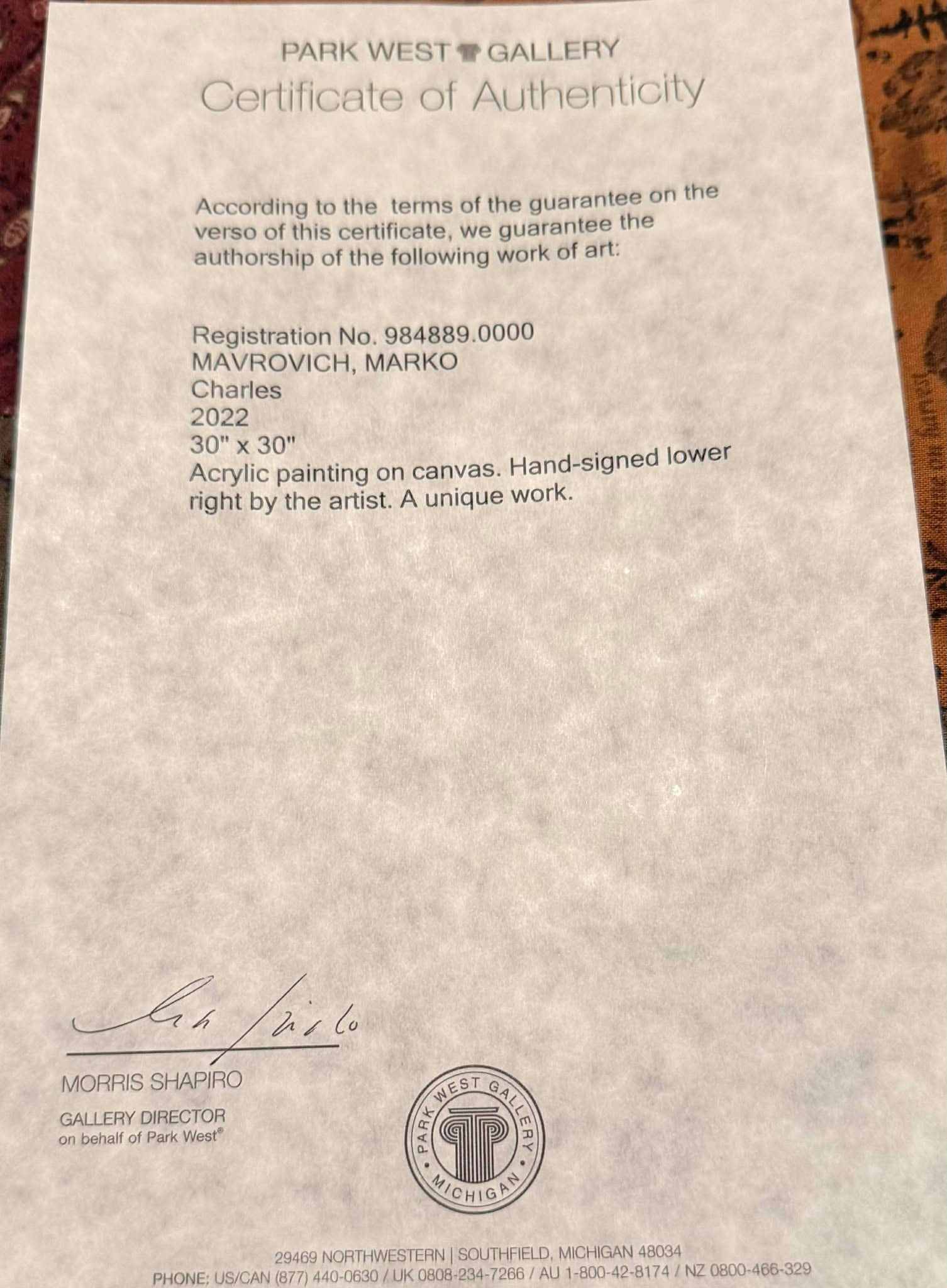 Marko Mavrovich Charles - 2