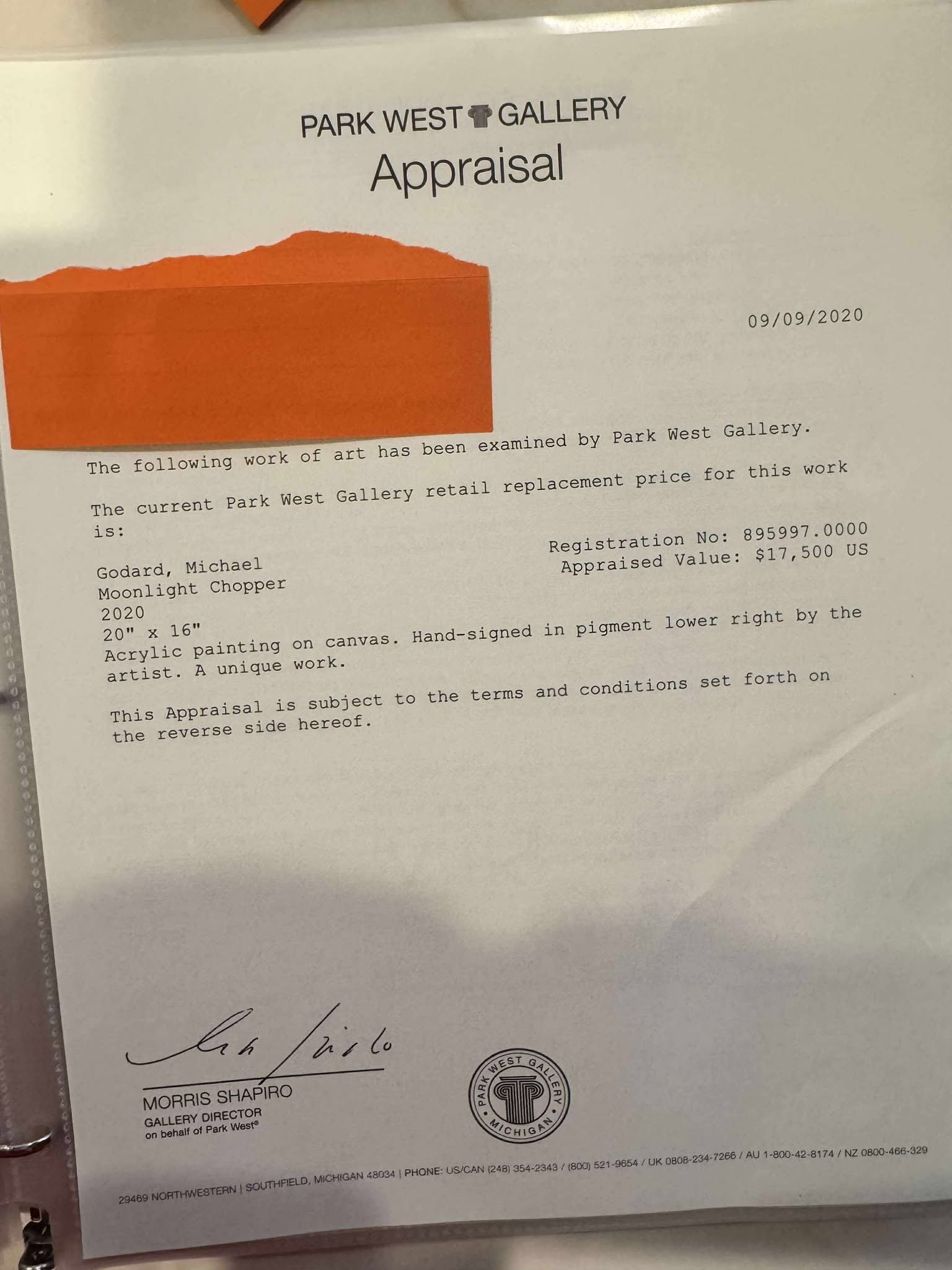 Michael Godard Moonlight Chooper - 3