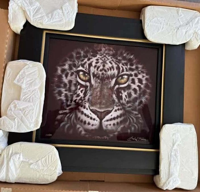 Craig Tracy Feral: Craig Tracy "Feral" 2017 15 7/8" x 18" image size Dye Sublimation on aluminum. Hand-signed in pigment by the artist. Gallery framed, COA, Appraisal. BS.