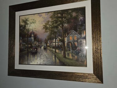 Thomas Kinkade Hometown Mornings
