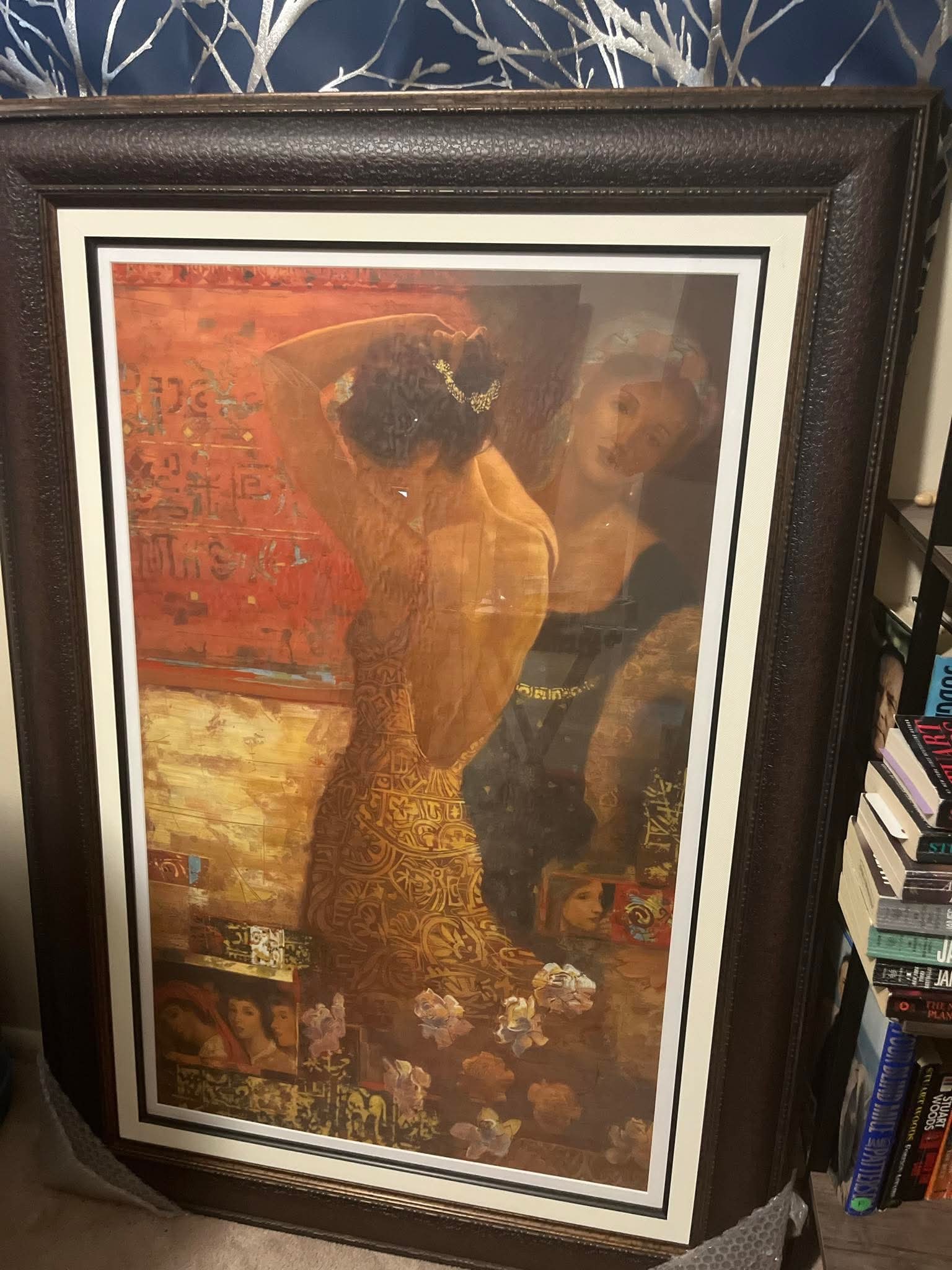 Peter Nixon Renaissance: Peter Nixon "Renaissance" 2001 36" x 24" Serilithograph in color on wove paper. Signed in gold ink, titled and numbered. Gallery framed, Appraisal