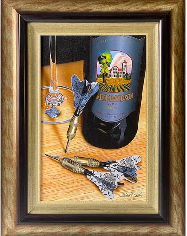 Scott Jacobs Game On: Scott Jacobs "Game On" 2014 25 3/16" x 16 3/16" image size Giclee in color on canvas. Hand-signed in gold ink lower right by the artist. Gallery Framed, COA, Appraisal