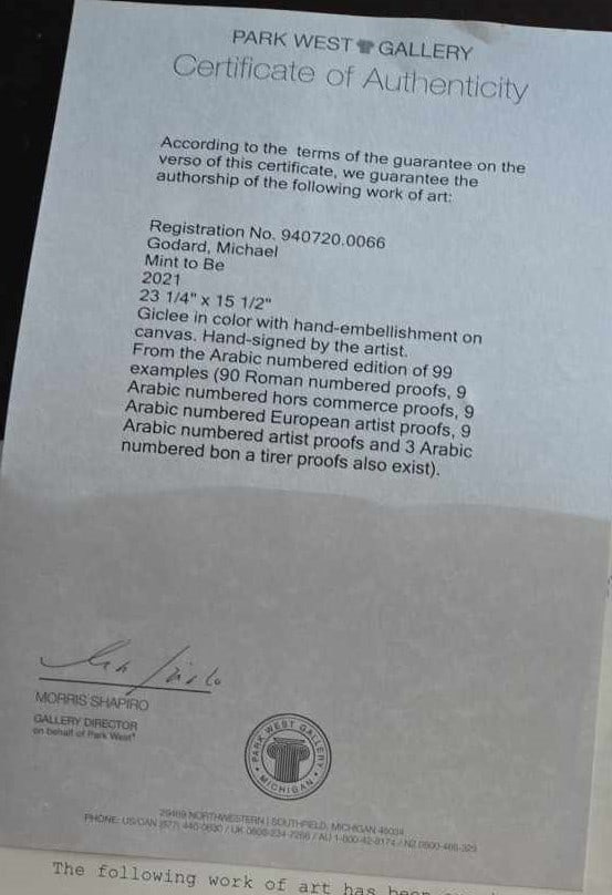 Michael Godard Mint to Be - 2