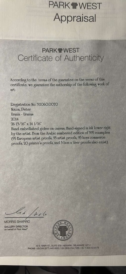 Peter Nixon Urania - Uranus - 2