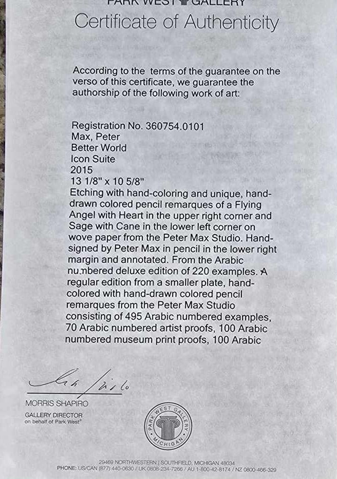 Peter Max Better World Icon Suite - 3