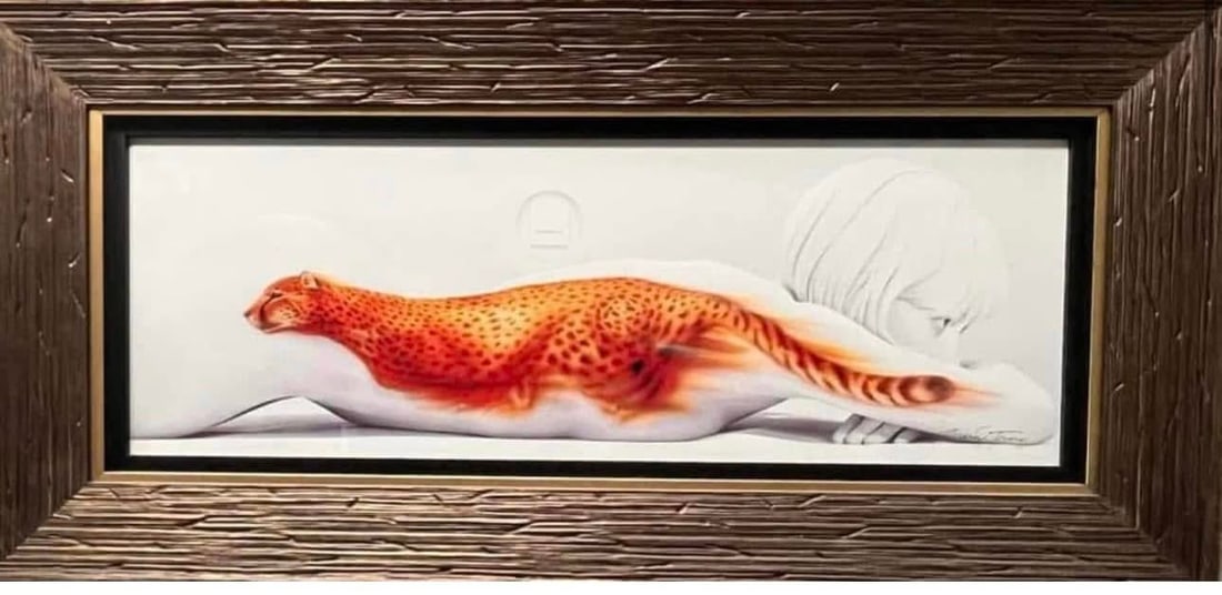 Craig Tracy Speed: CraigTracy "Speed" 10 3/4" x 31" image size Digital multiple on aluminum through dye sublimation Hand signed by the artist. LE COA