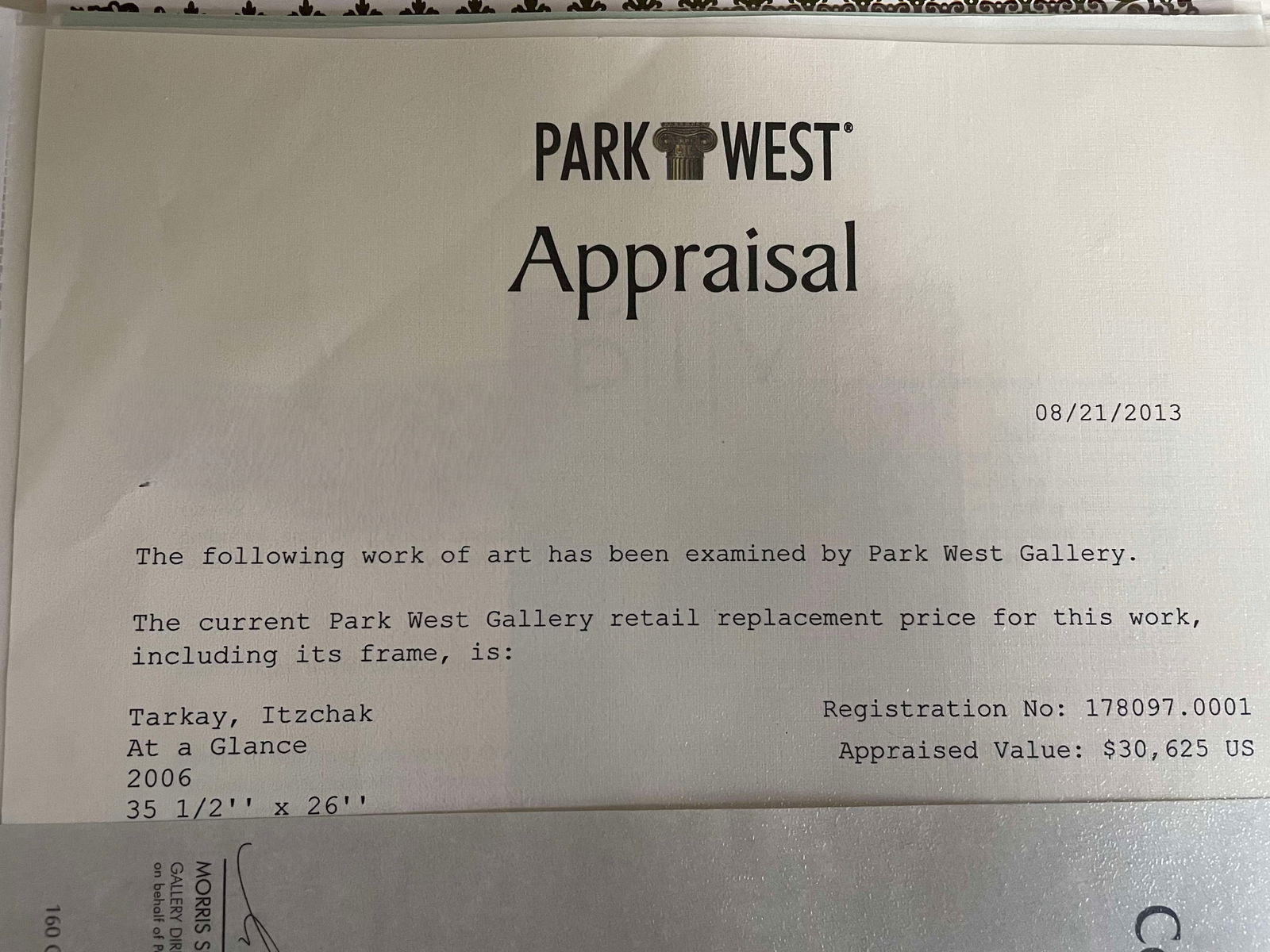 Itzchak Tarkay At a Glance - 4