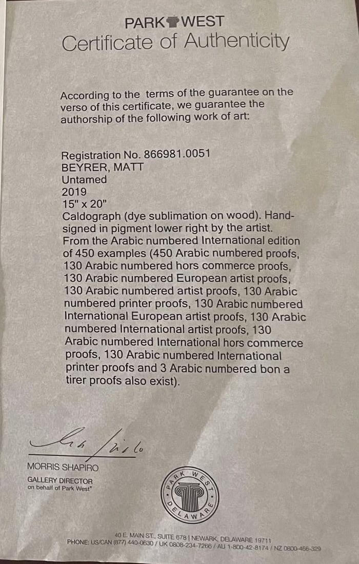 Matt Beyrer Untamed - 2