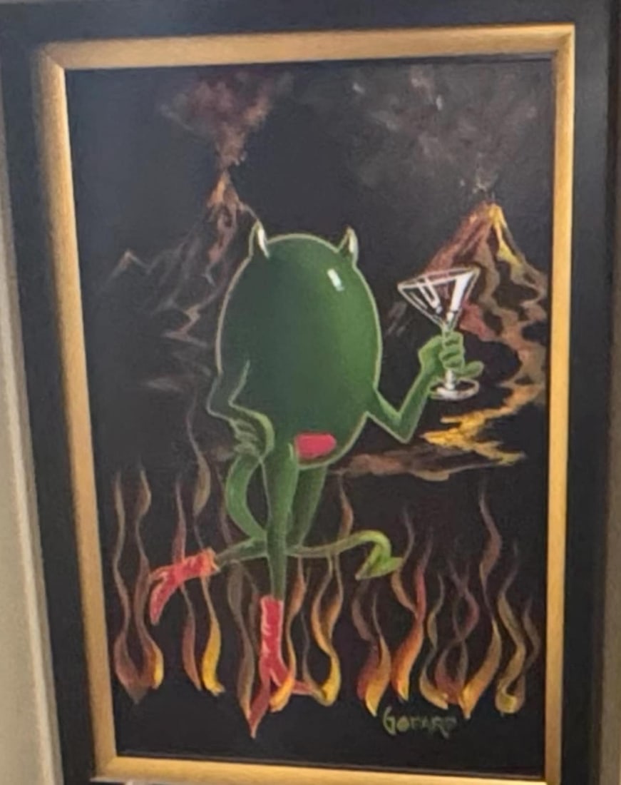 Michael Godard "She Devil With Boots" Unique - 2