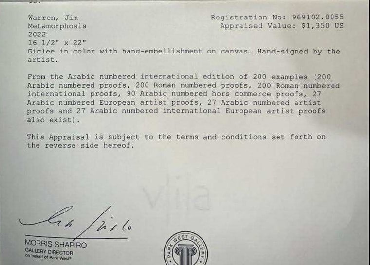 Jim Warren "Metamorphosis" - 3