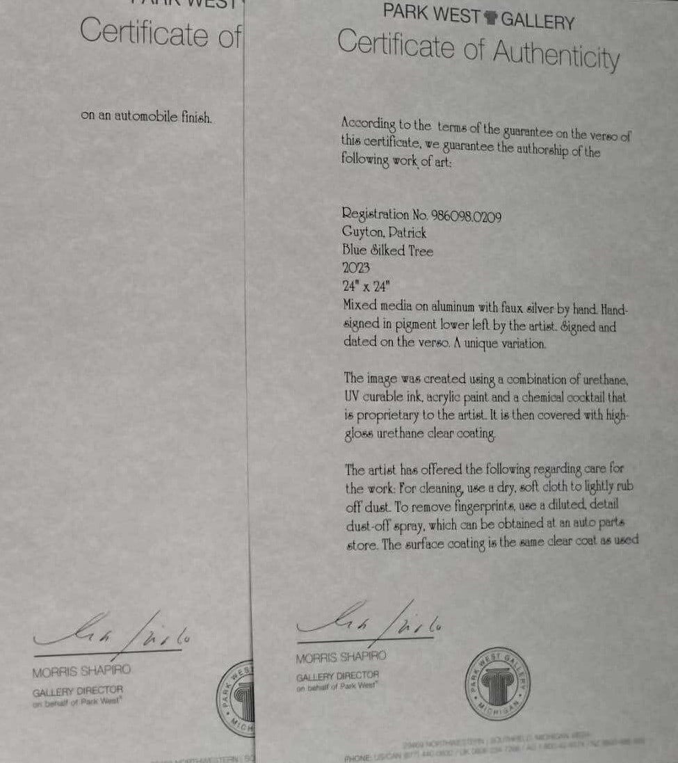 Patrick Guyton "Blue Silked Tree" - 2