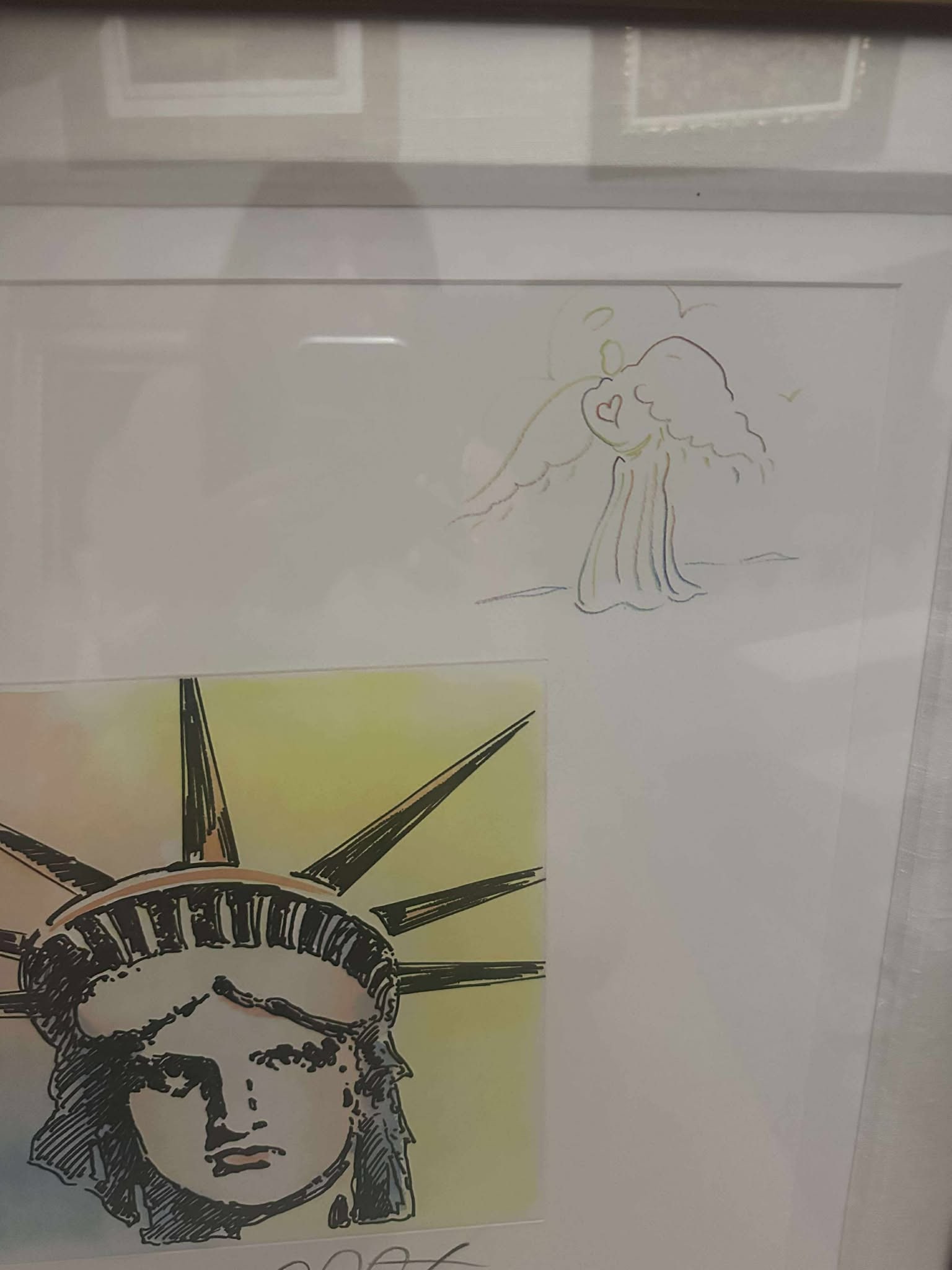 Peter Max Liberty Head (Angel/Profile) - 2