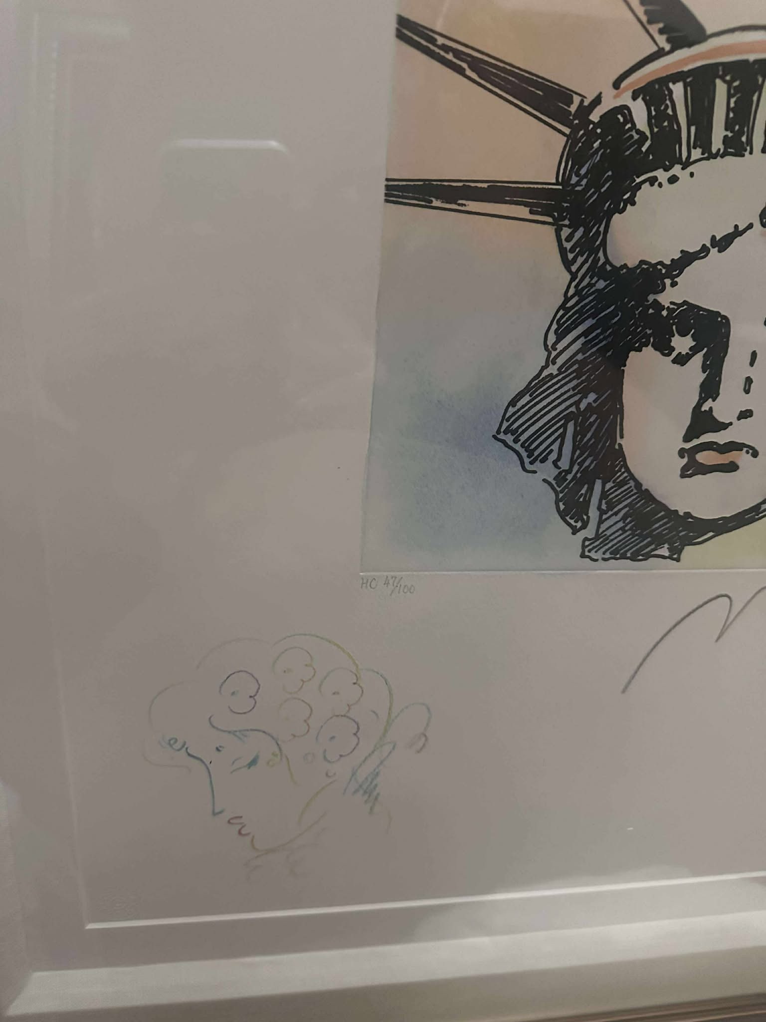 Peter Max Liberty Head (Angel/Profile) - 3