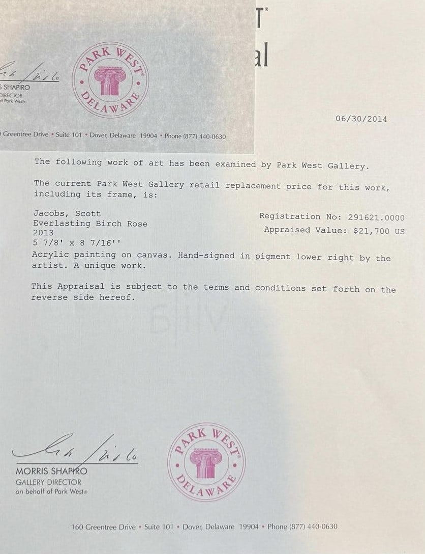 Scott Jacobs Everlasting Birch Rose Unique - 3