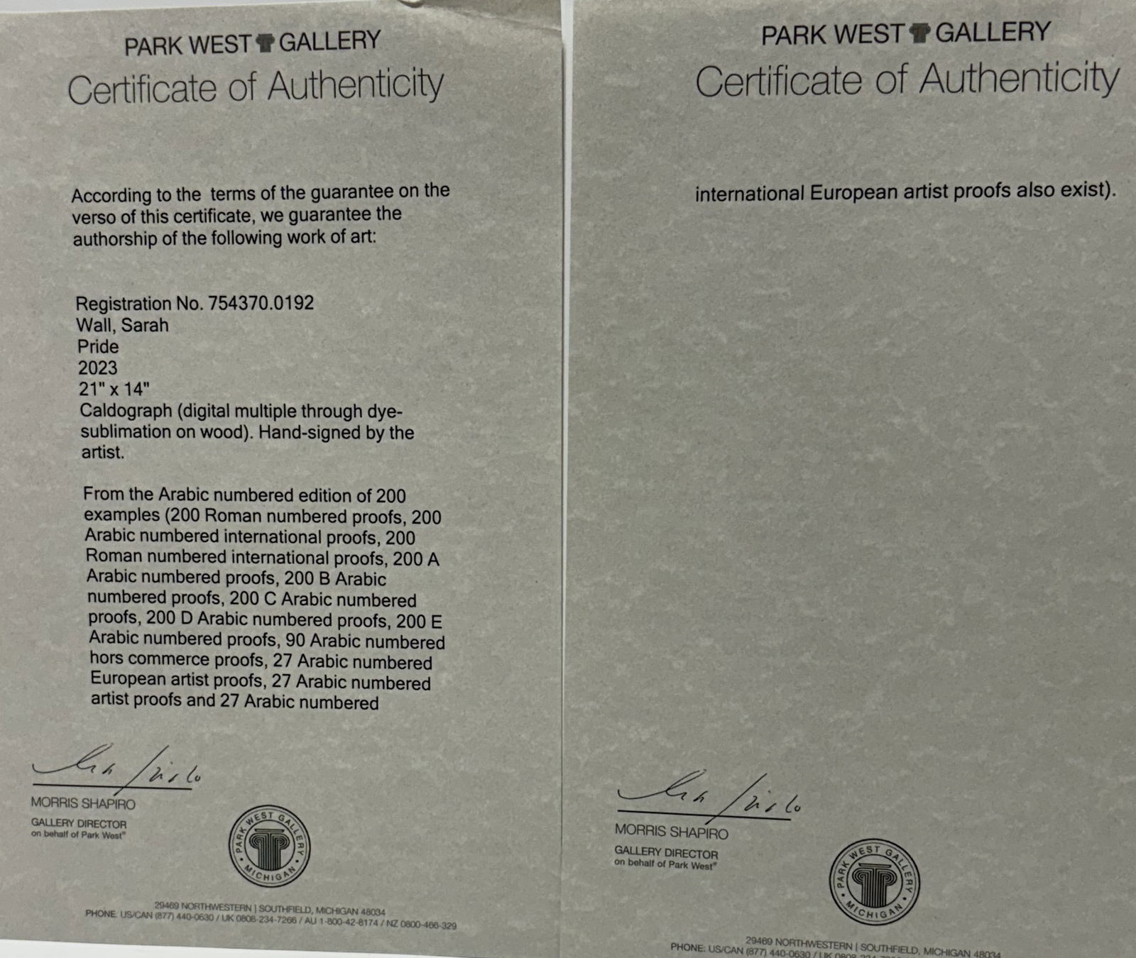 Sarah Wall Pride - 2