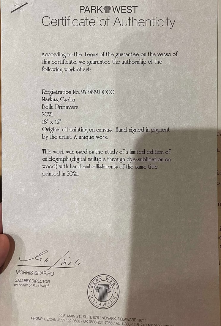 Casaba Markus Bella Primavera Published Original - 4