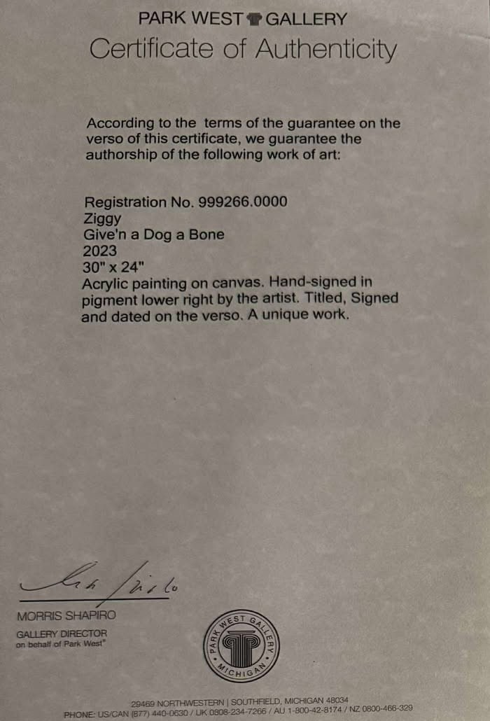 Ziggy Give'n a Dog a Bone - 3