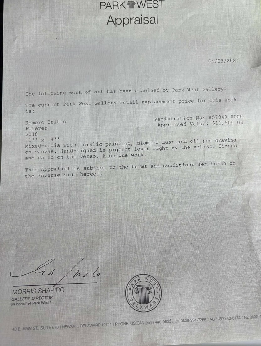 Romero Britto Forever Unique - 2