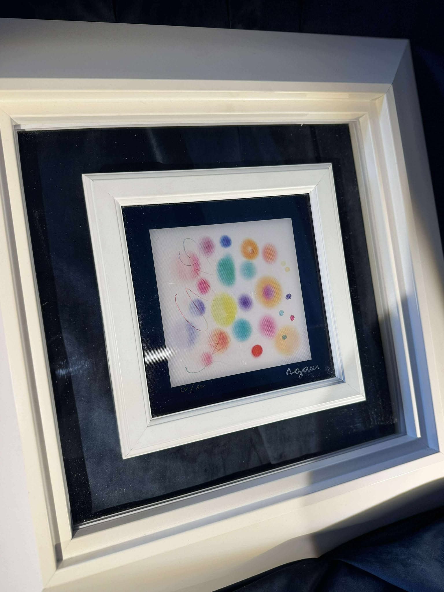 Yaacov Agam Infinity (Dark Border) - 2