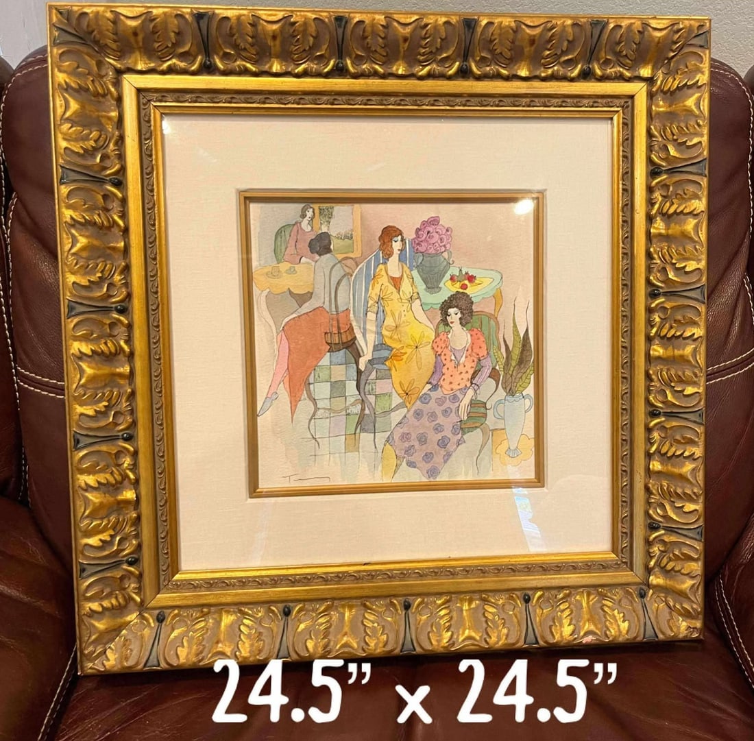 Itzchak tarkay Annie's Luncheon num 11 (1 of 3)