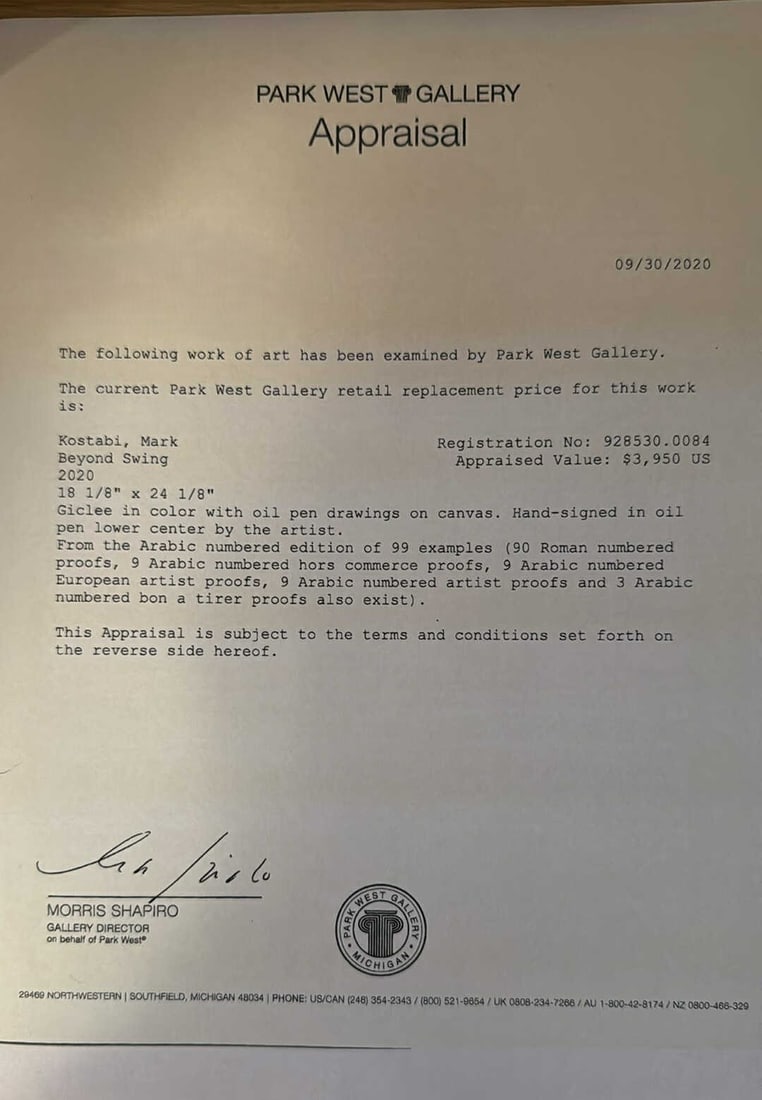 Mark Kostabi Beyond Swing - 3