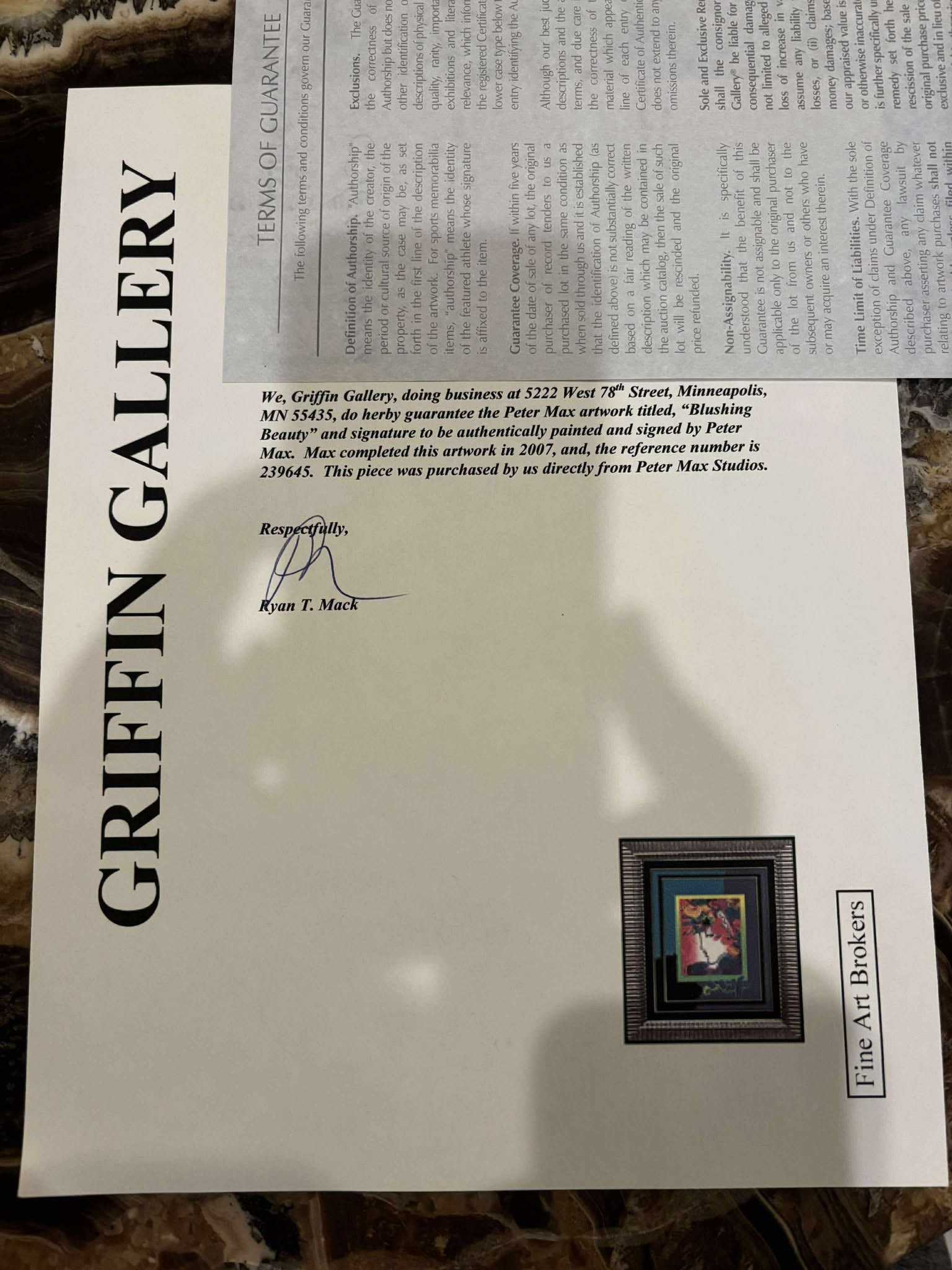 Peter Max Blushing Beauty - 2