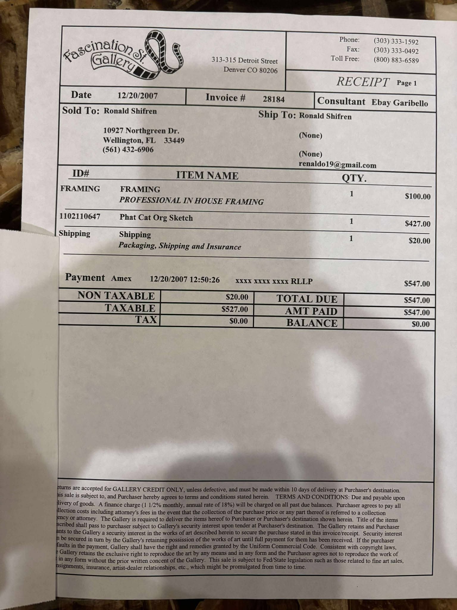 Michael Godard Phat Cat - 3