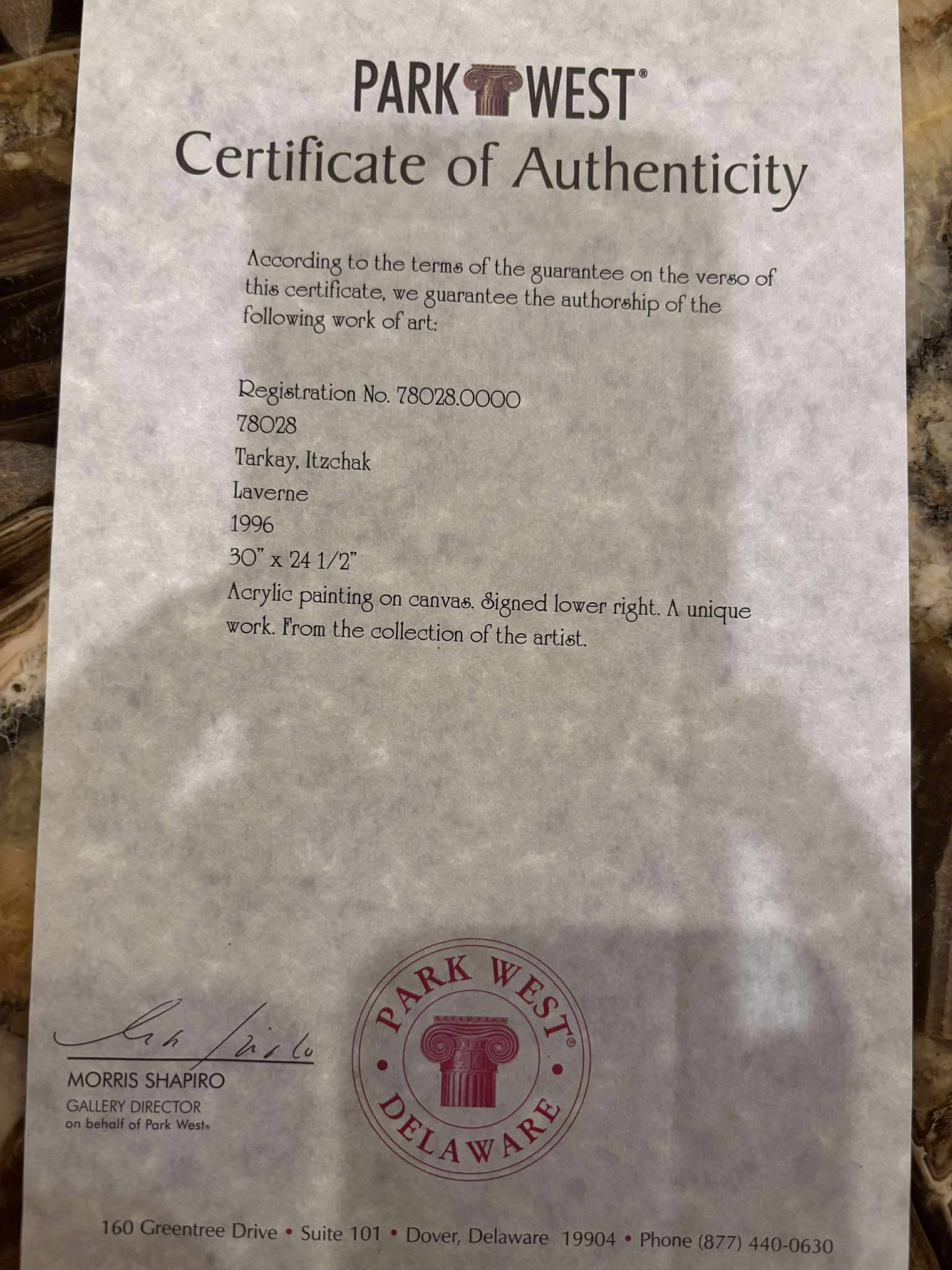 Itzchak Tarkay Laverne - 3