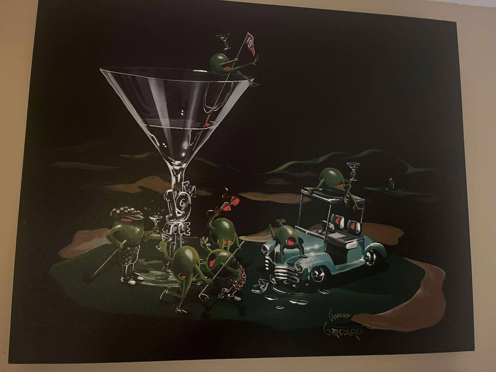 Michael Godard 19th hole: Michael Godard 19th Hole no paperwork