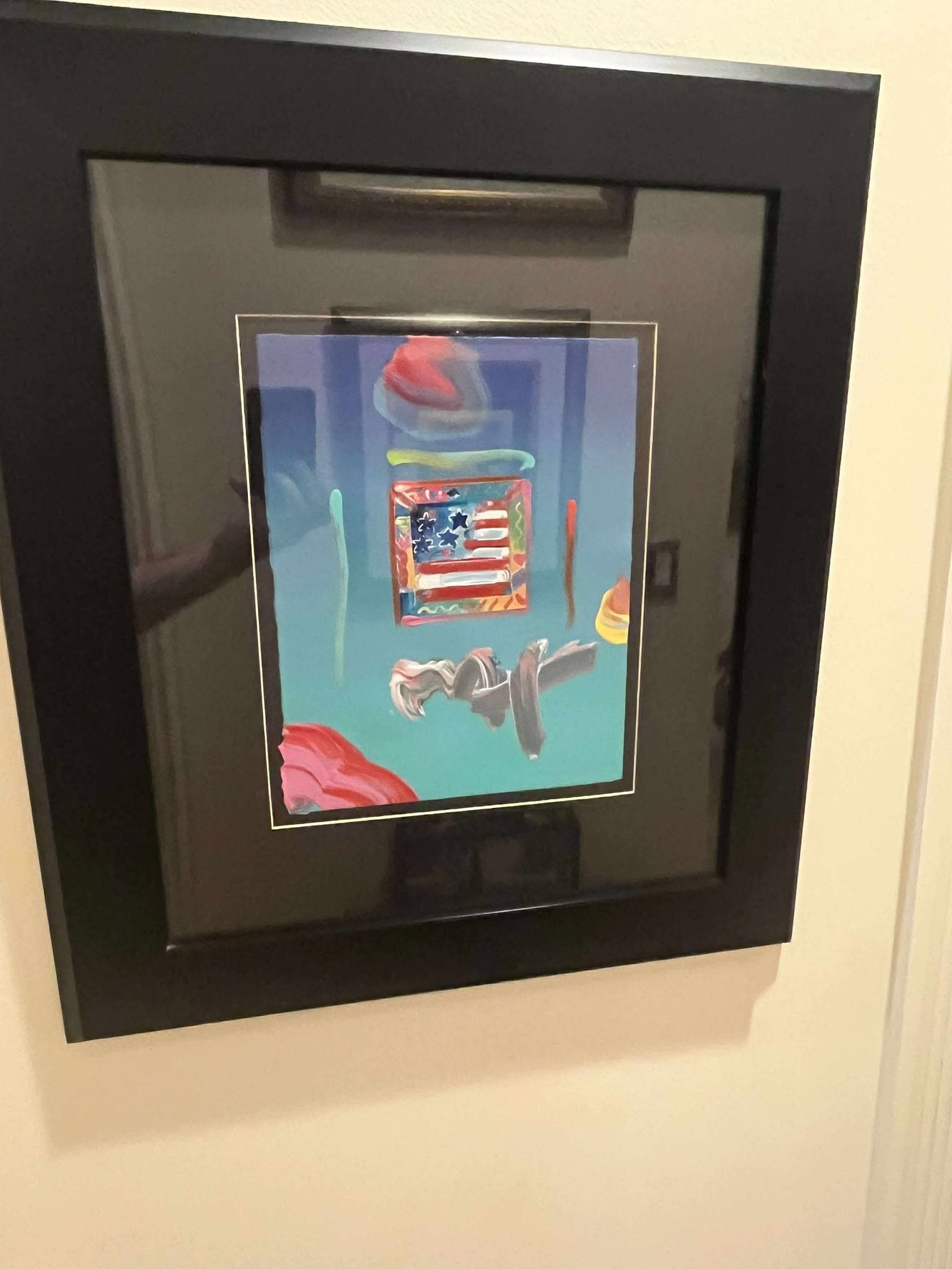 Peter Max Flag: Peter Max Flag No Paperwork