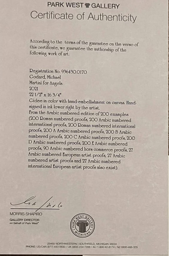 Michael Godard Martini - 2