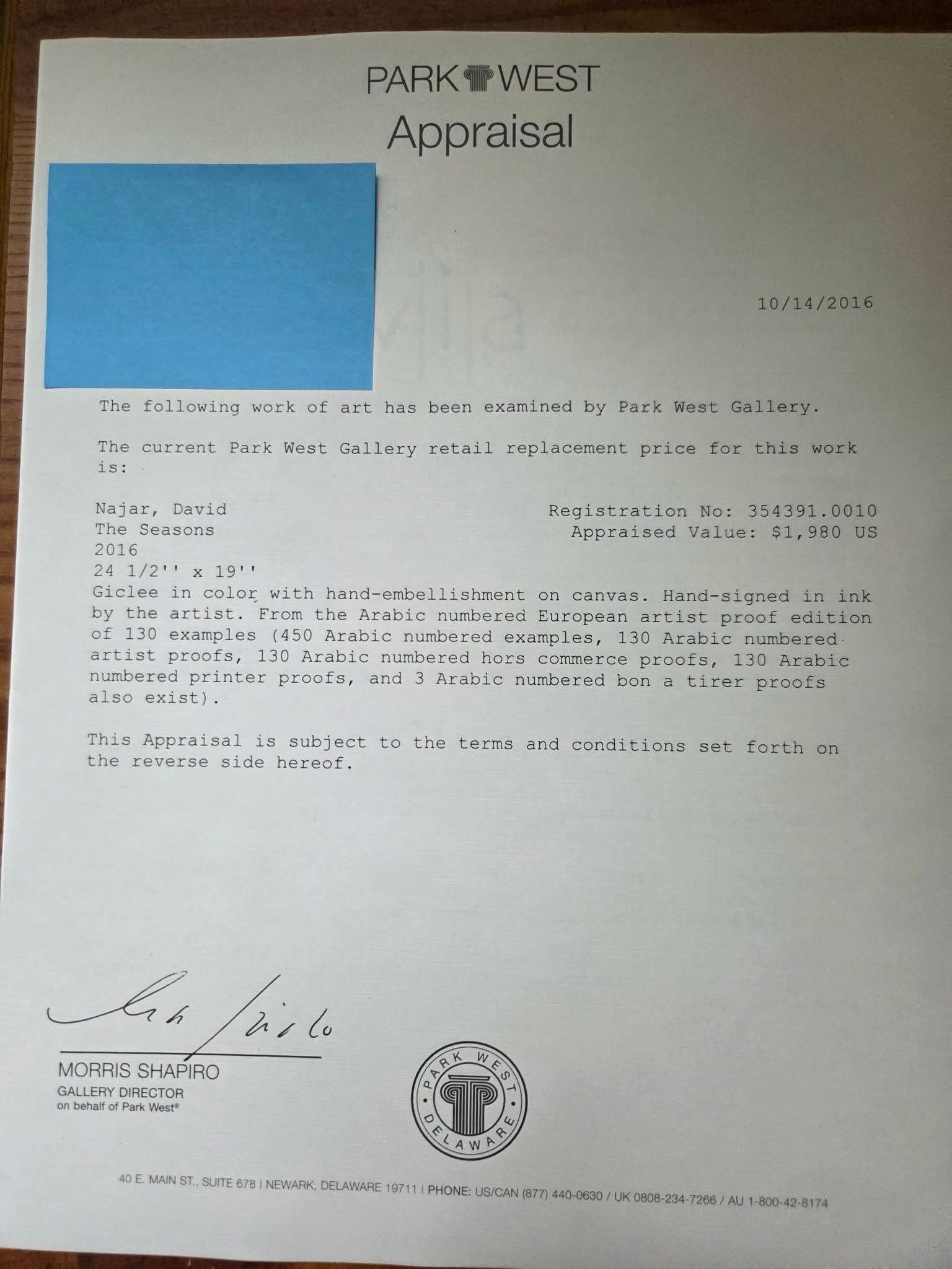 David Najar The Seasons - 3