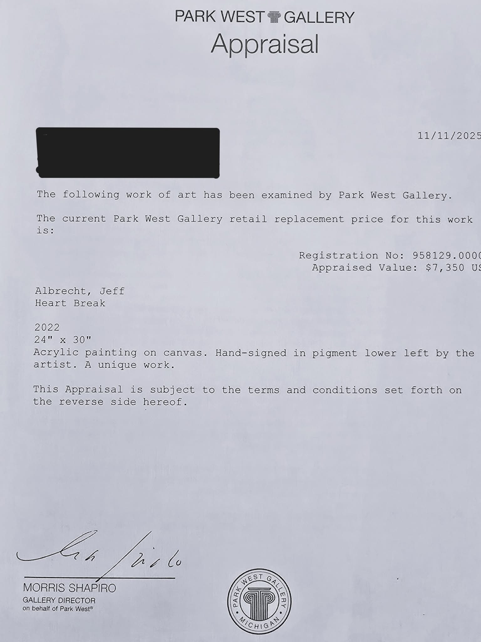 Jeff Albrecht Heart Break - 3