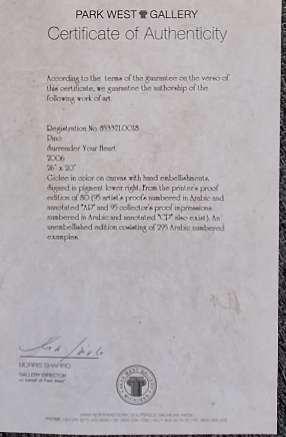 Pino Surrender Your Heart - 2