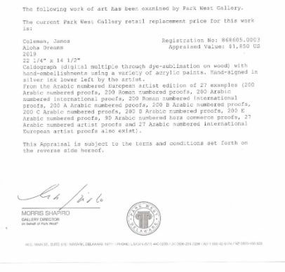 James Coleman Aloha Dreams - 2