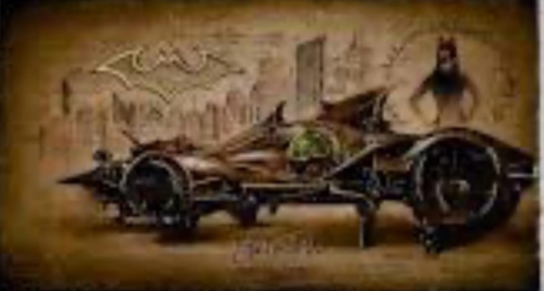 Michael Godard Batmobile - 3