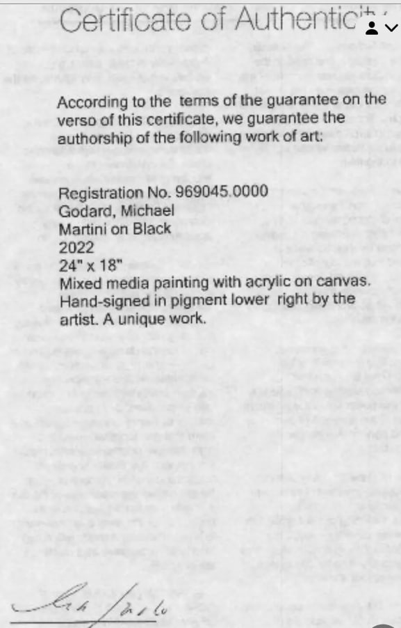 Martini on Black - 3