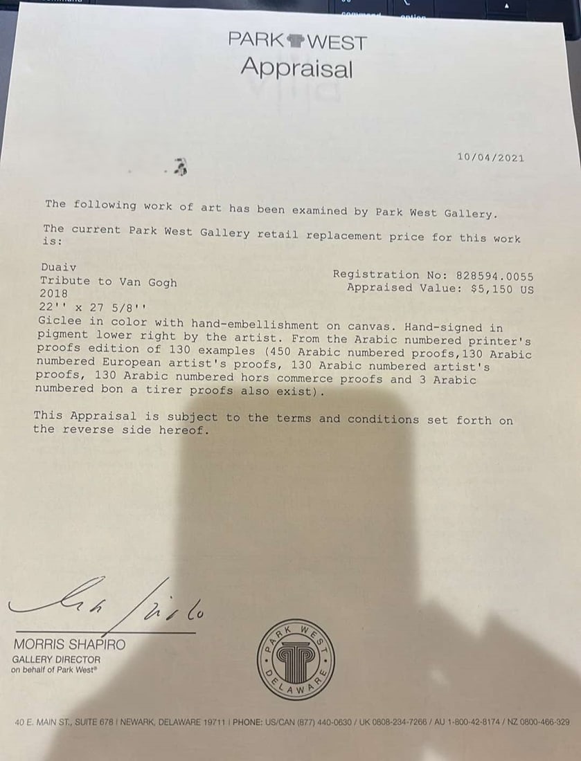 Tribute to Van Gogh - 5