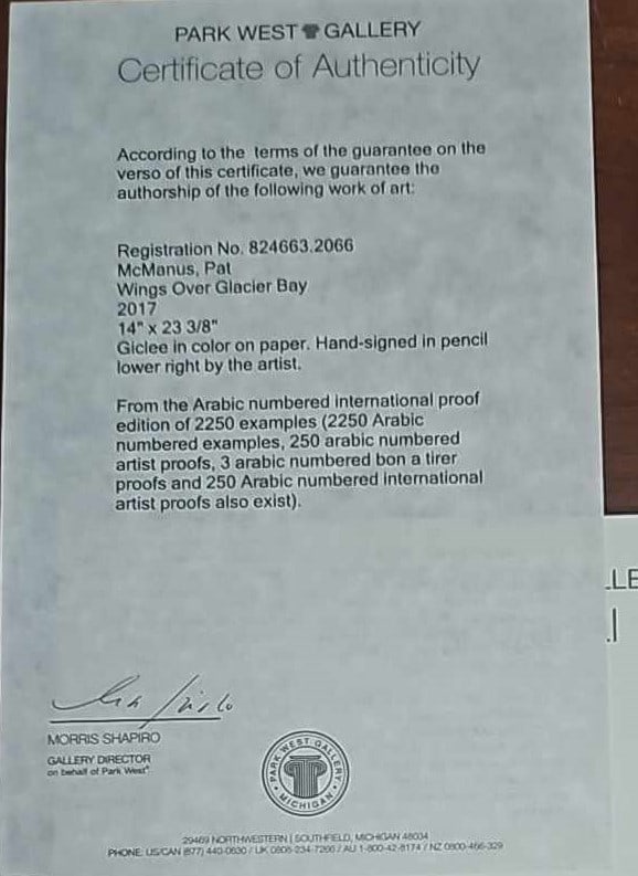 Wings Over Glacier Bay - 3