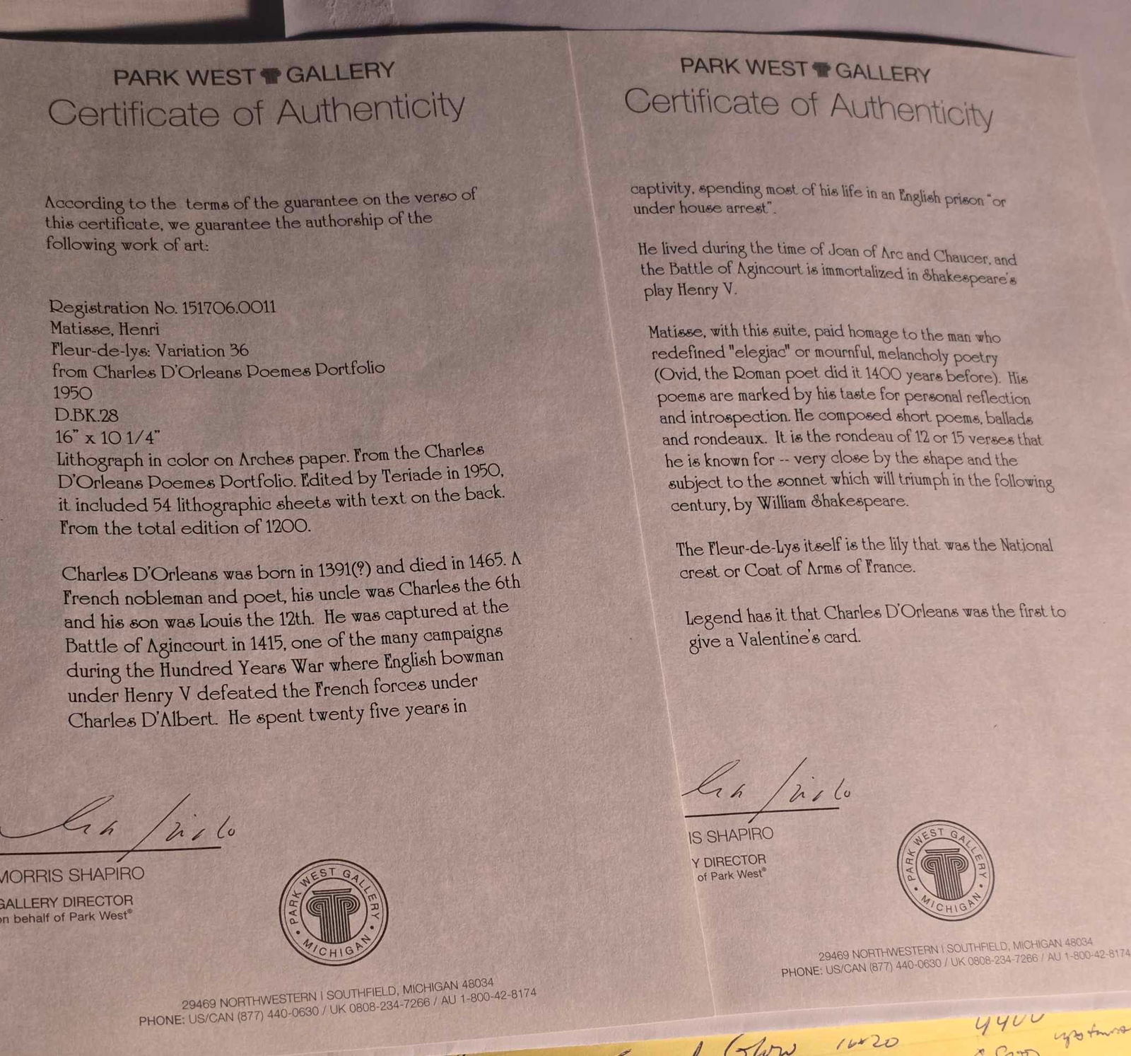 Fluer-de-lys: Variation 36 - 2