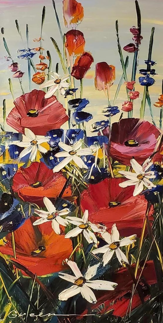 Sprouting Daisies - 2