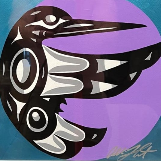 Allison Lefcort "Hummingbird Circle" UNIQUE - 2