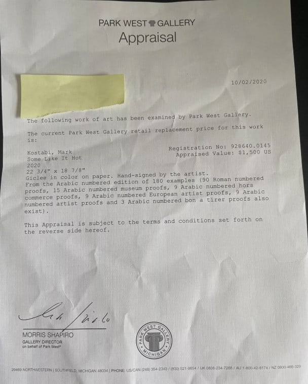 Mark Kostabi "Some Like it Hot" - 3