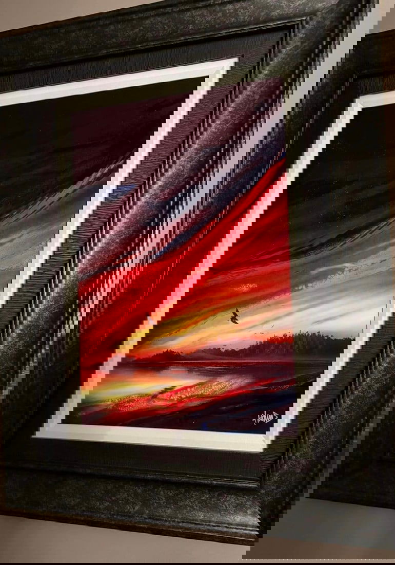 Ashton Howard "Sunset Flight" (1 of 2)