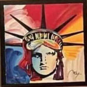 Peter Max "Liberty Head" - 2