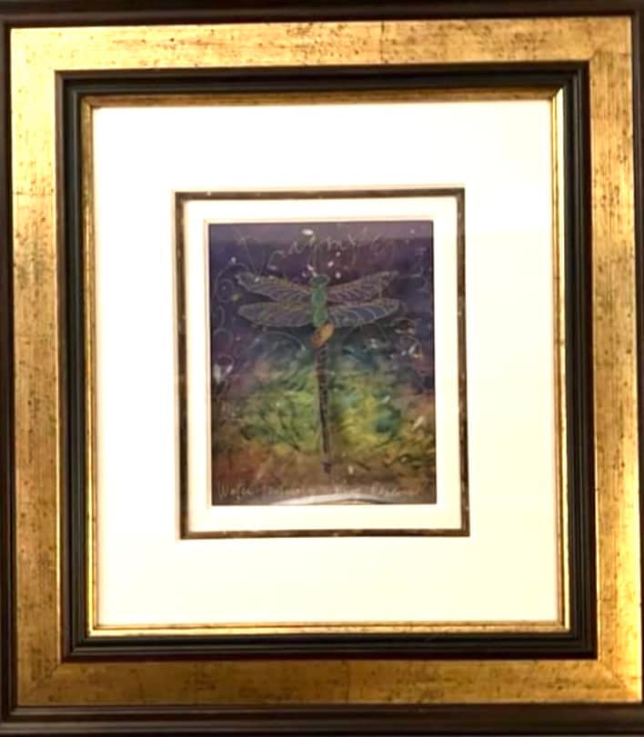 Tim Yanke "Violet Fertility": Tim Yanke "Violet Fertility" 2015 Lithographic image viewed through a lenticular lens 10" x 8" image size Hand signed LE COA